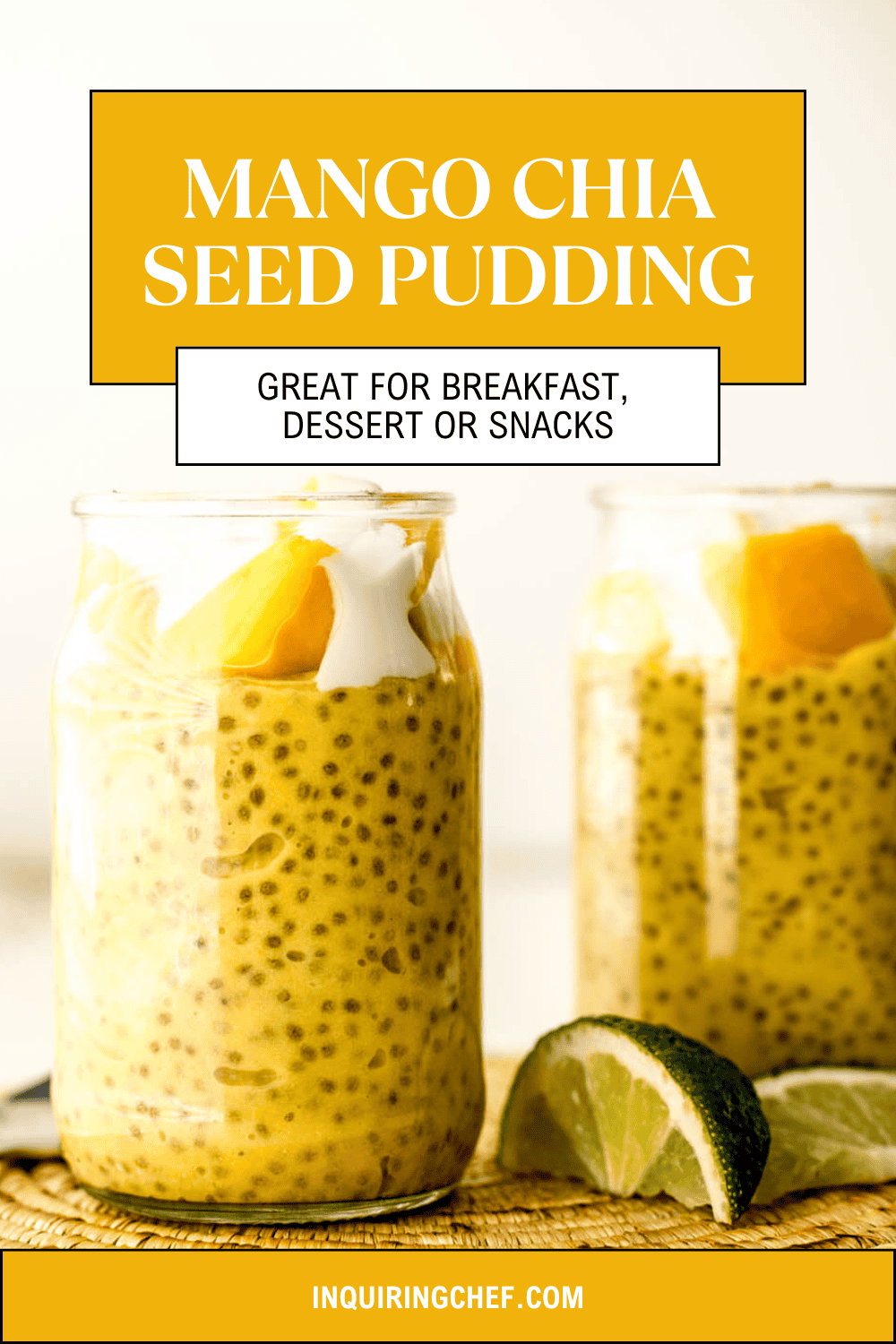 mango chia seed pudding