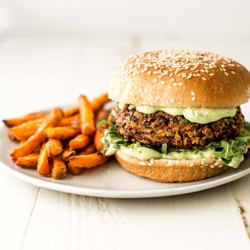 Black Bean and Quinoa Veggie Burgers