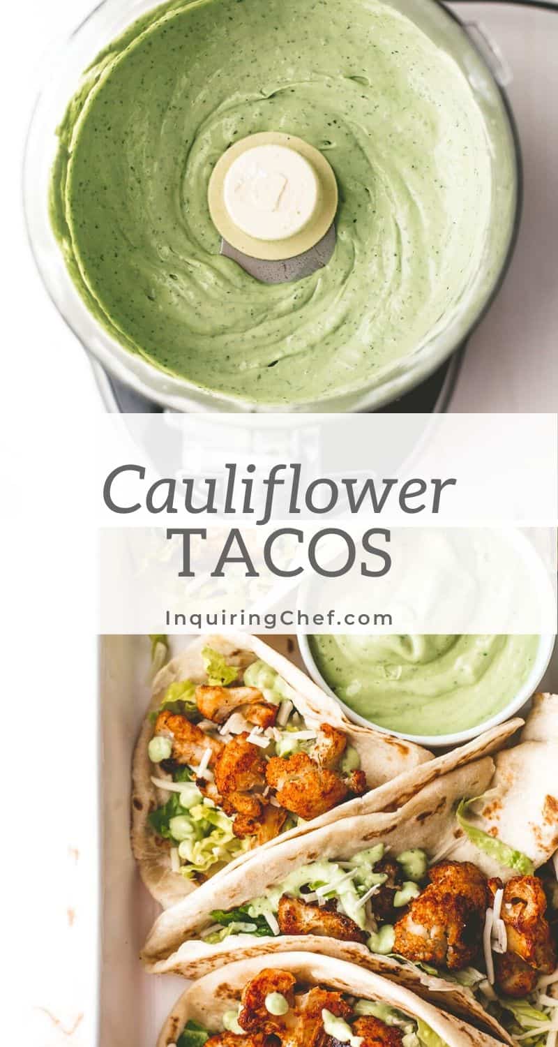 cauliflower tacos
