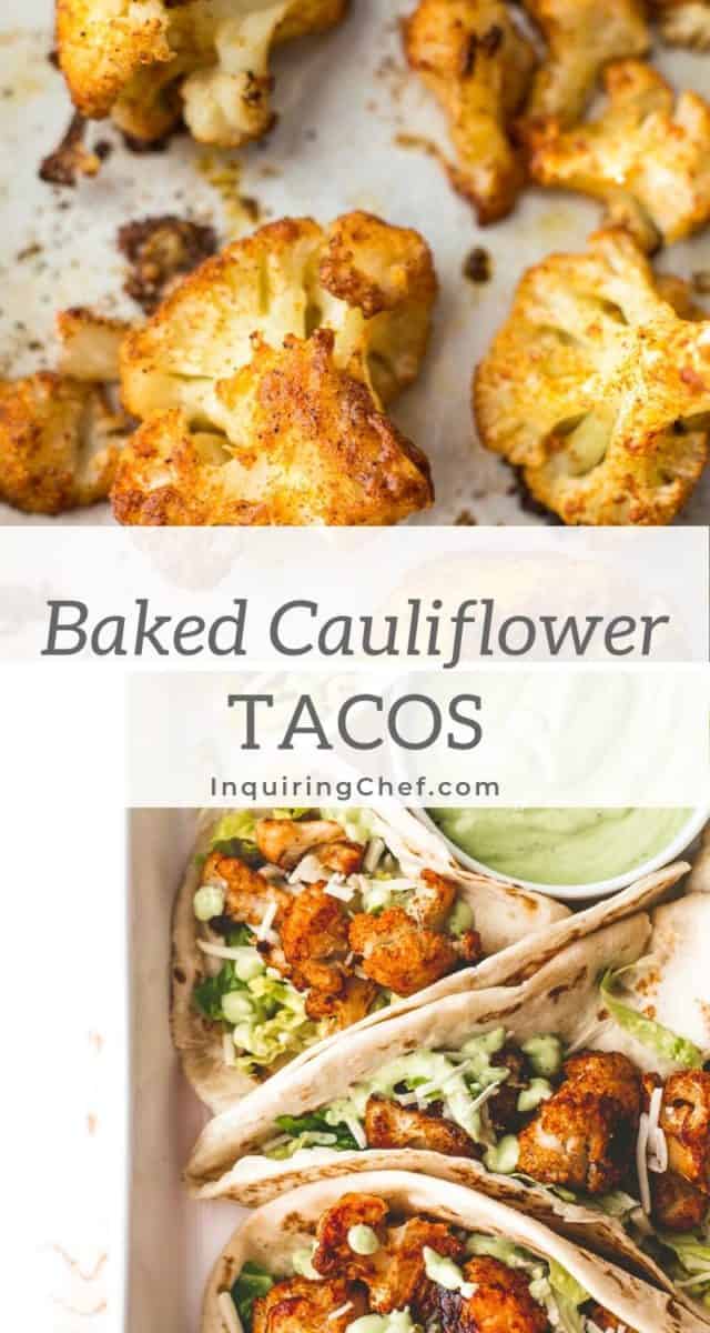 cauliflower tacos