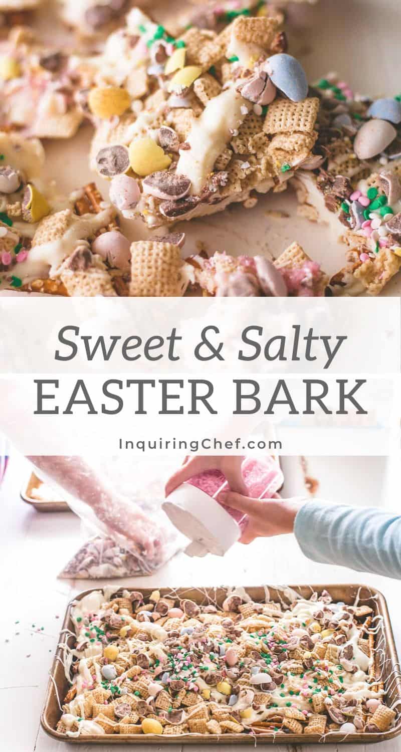Sweet and Salty Easter Bark