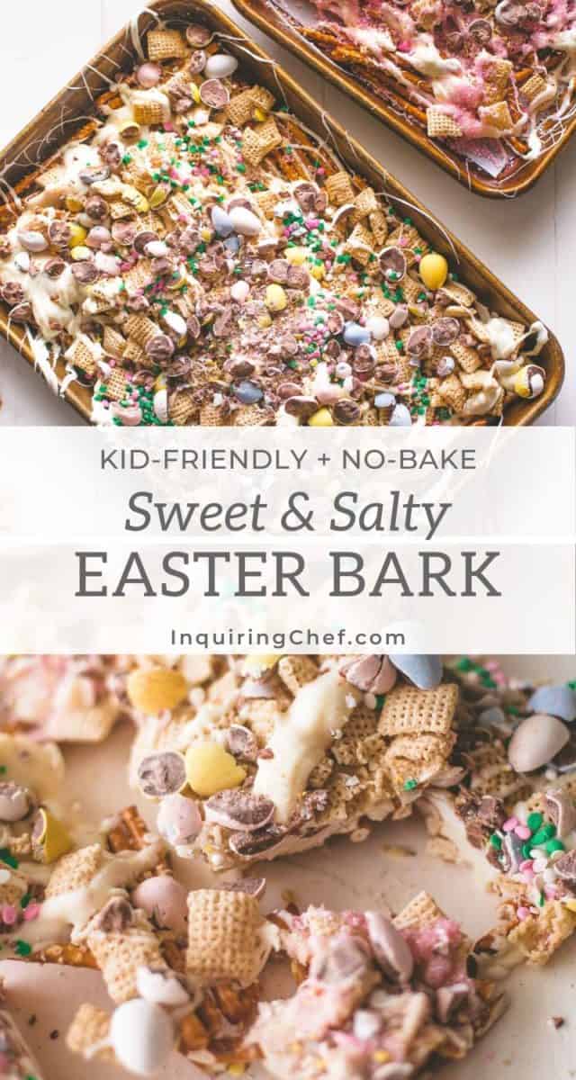 Sweet and Salty Easter Bark