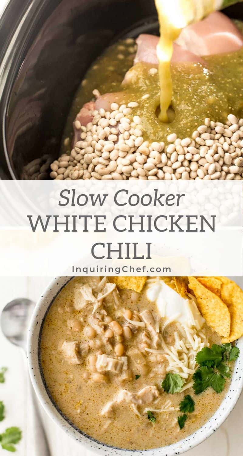 slow cooker white chicken chili