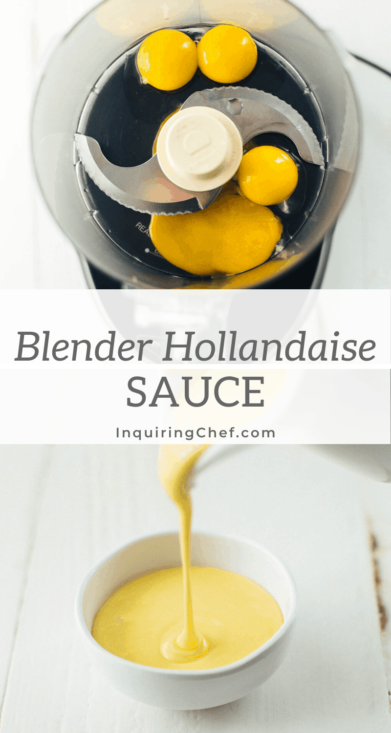 Blender Hollandaise Sauce