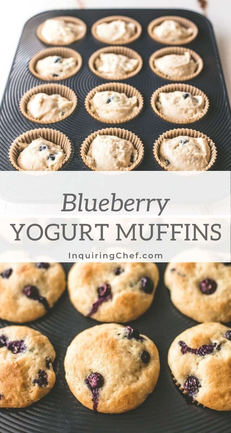 Blueberry Yogurt Muffins