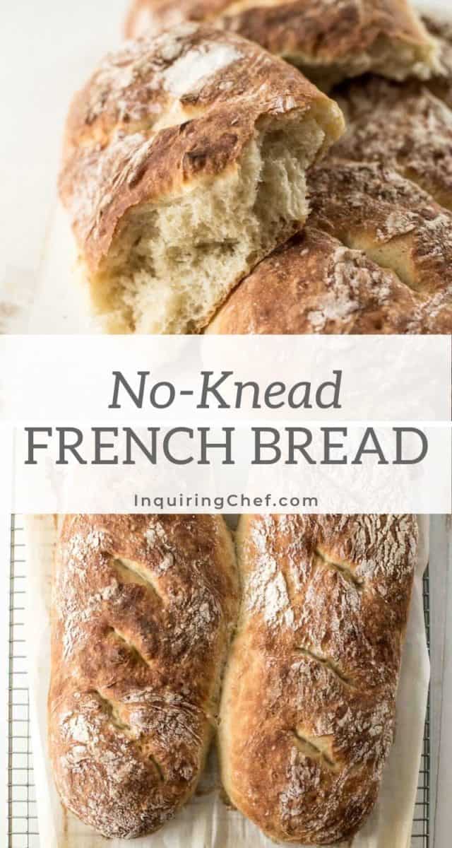 No knead french bread