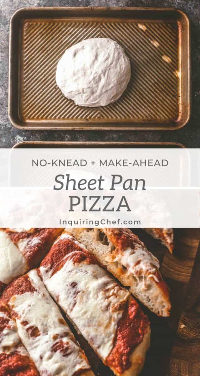 No-Knead Sheet Pan Pizza