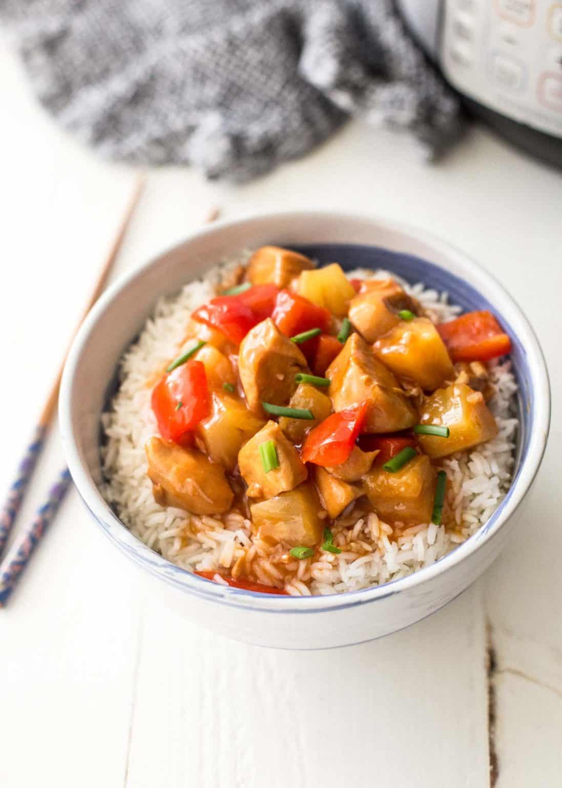 Instant Pot Sweet and Sour Chicken