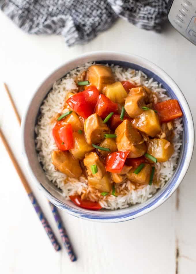 Sweet and sour cheap chicken pressure cooker