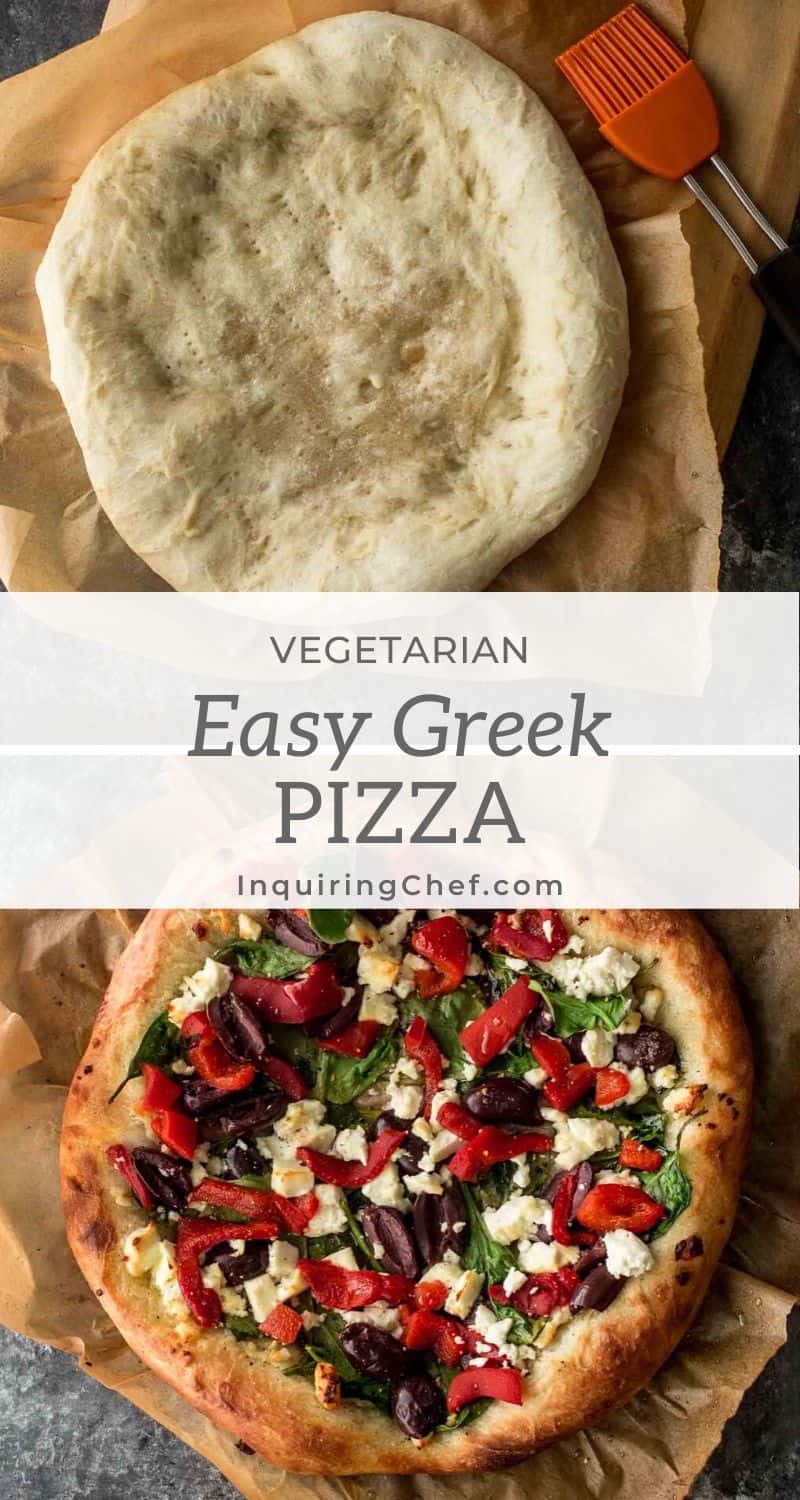 Easy Greek Pizza