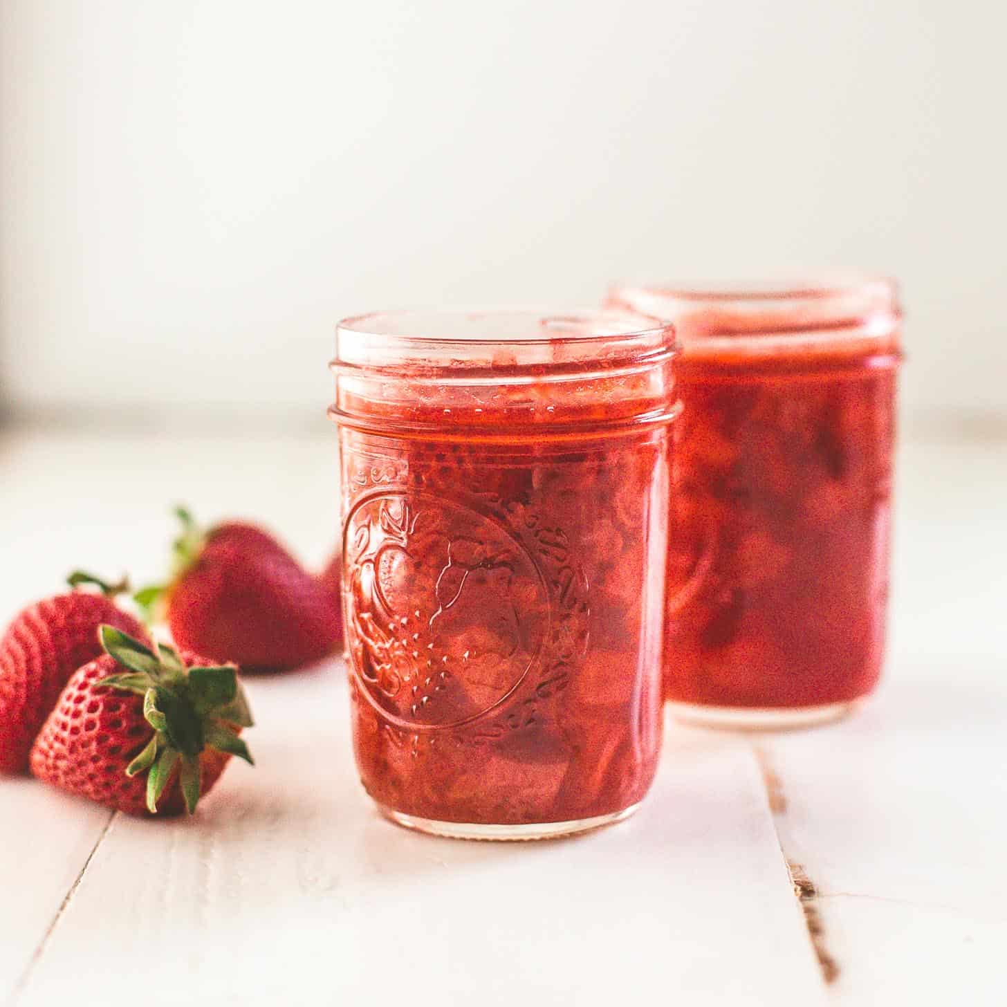 Homemade Strawberry Syrup