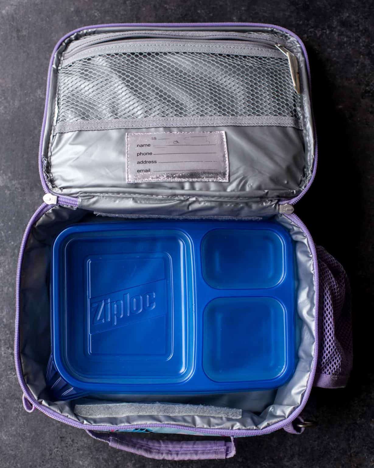 pottery barn cold pack lunch box