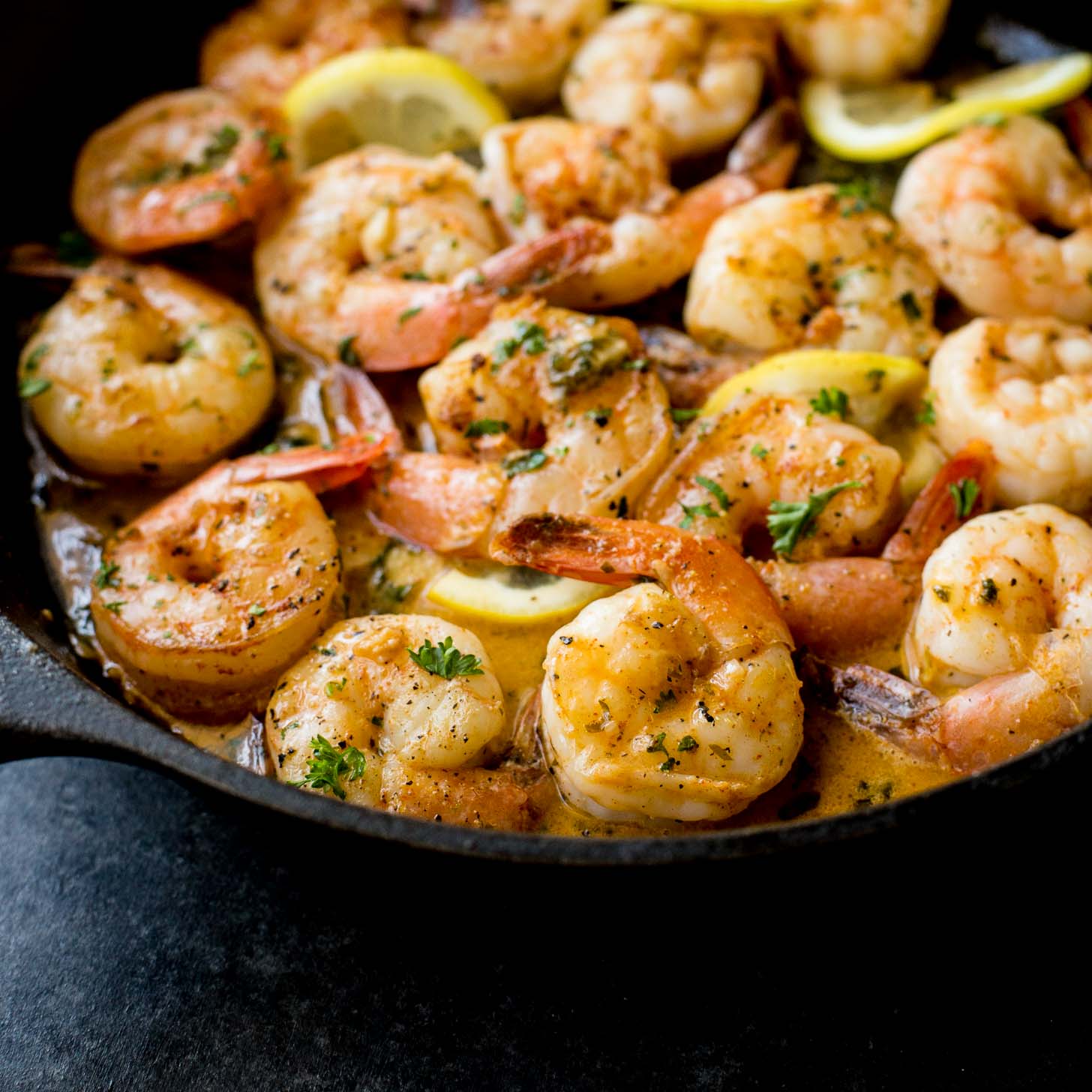 Field Company on Instagram: Easy Method for Cooking Shrimp in Cast Iron🦐⁠  ⁠ Grill or stovetop instructions:⁠ ⁠ 1. Season your shrimp & preheat your  pan ⁠ 2. Add butter and when