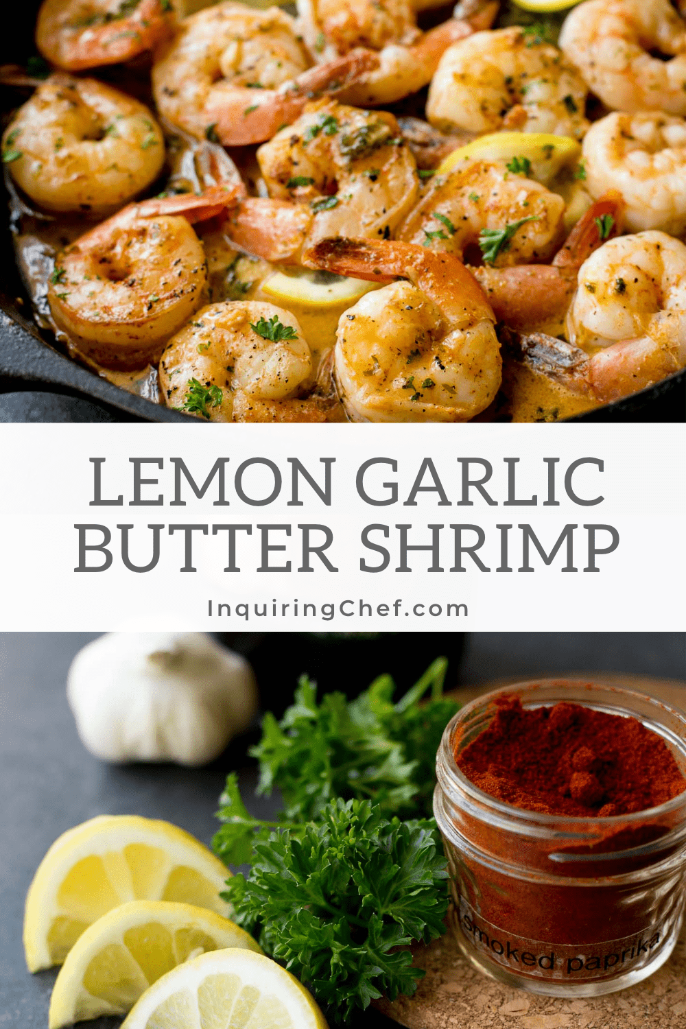 Lemon Garlic Butter Shrimp