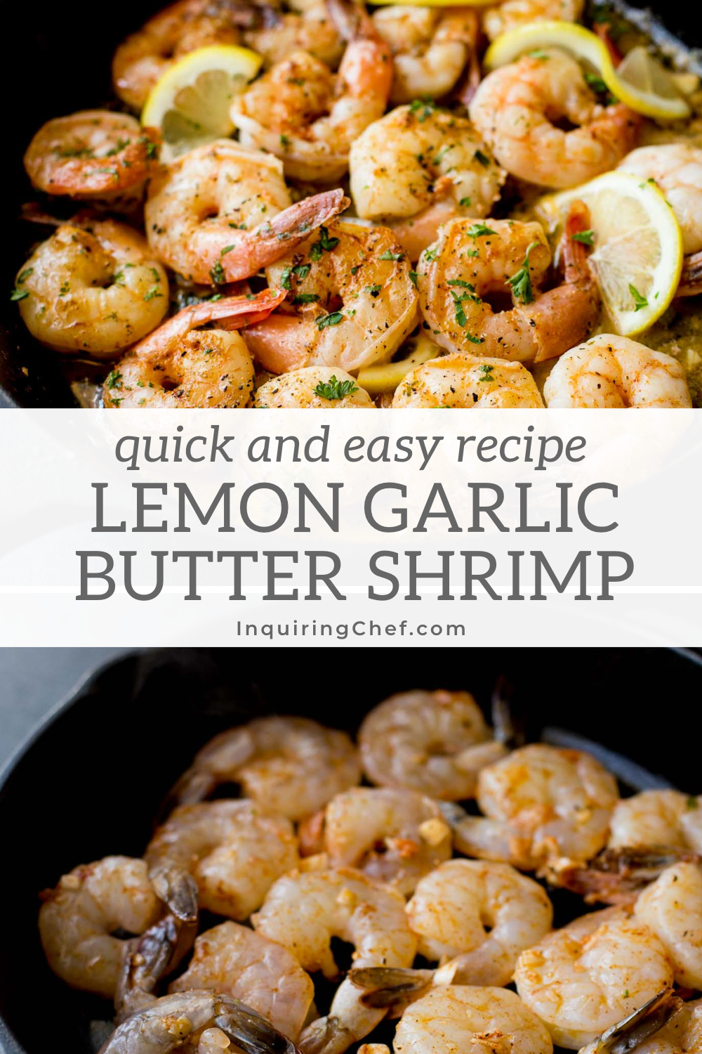 Lemon Garlic Butter Shrimp