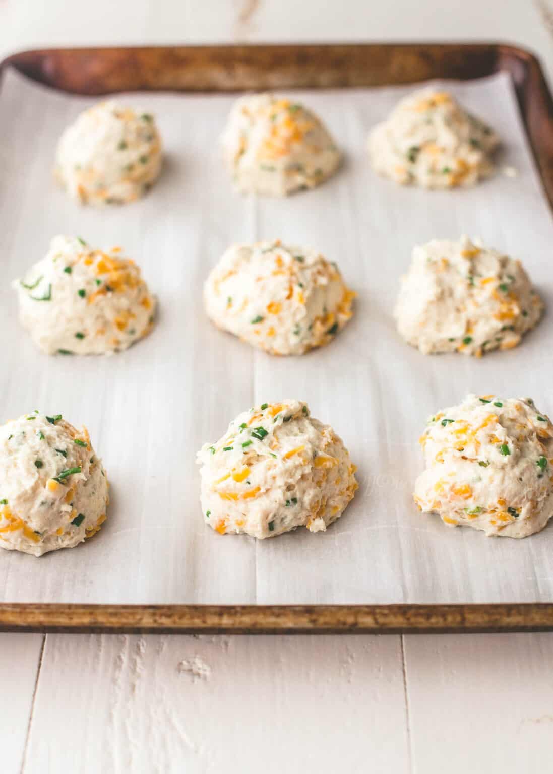 Easy Cheddar Drop Biscuits