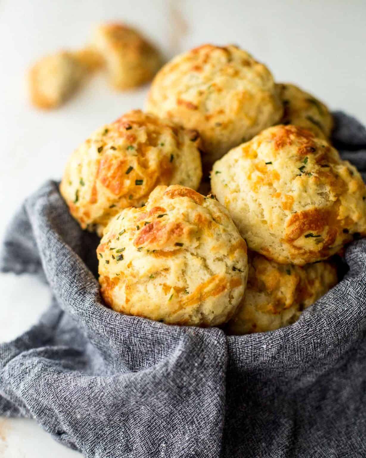 Easy Cheddar Drop Biscuits