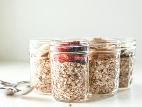 Instant Overnight Oat Jars : Maker Oats