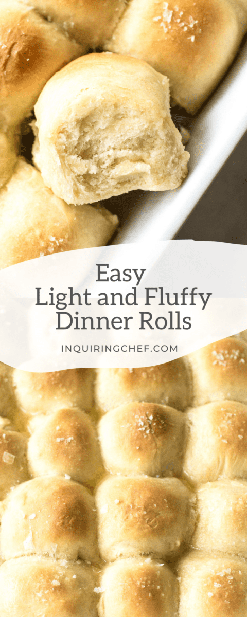 light and fluffy dinner rolls