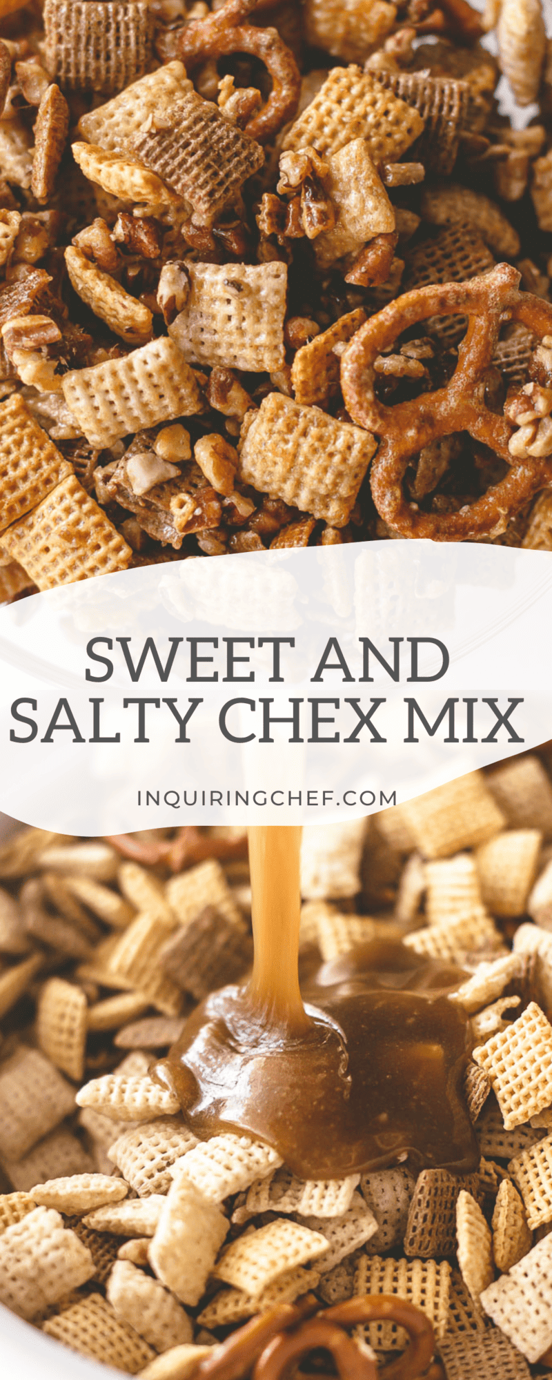 sweet and salty chex mix