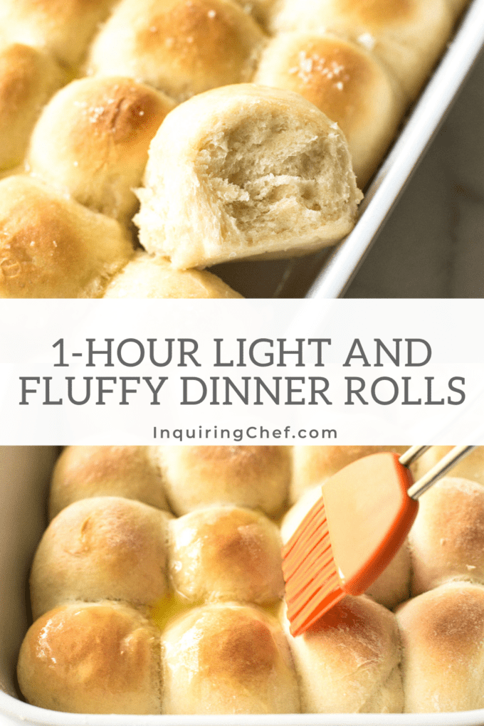 light and fluffy dinner rolls