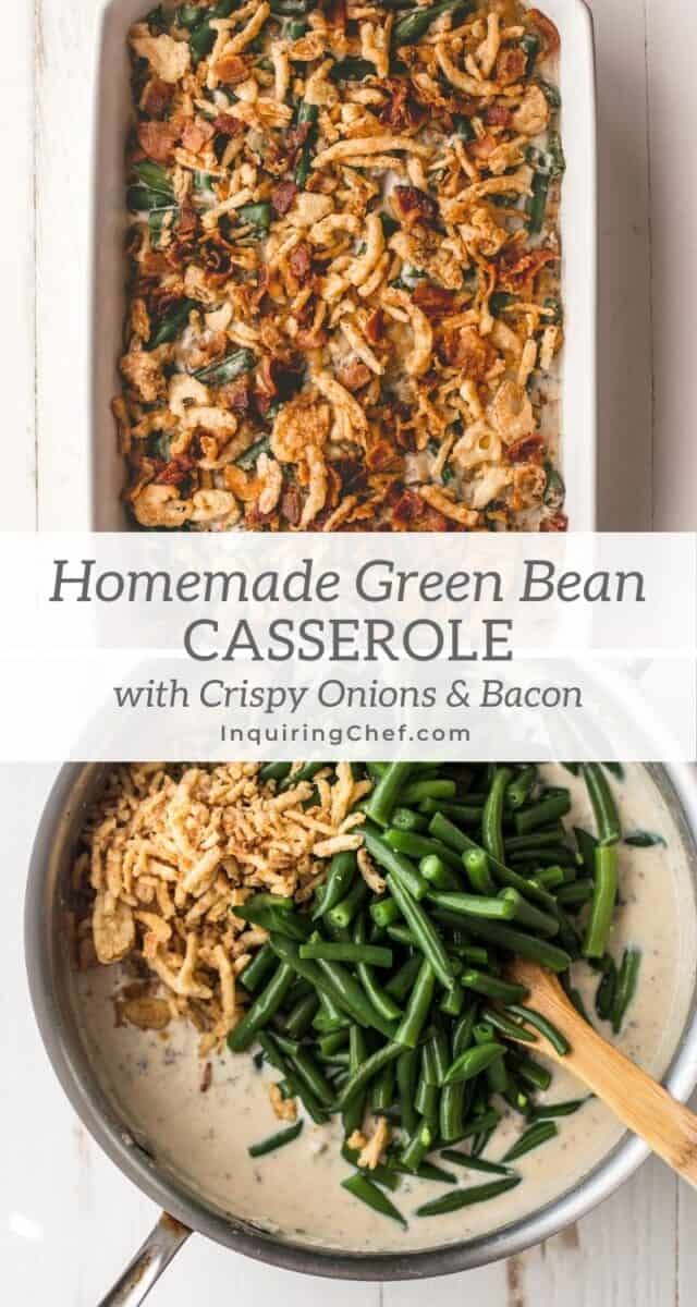 homemade green bean casserole