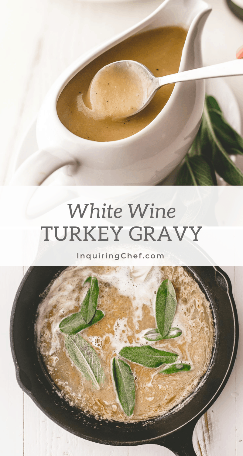white wine turkey gravy