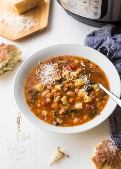 Instant Pot Pasta e Fagioli Soup Recipe