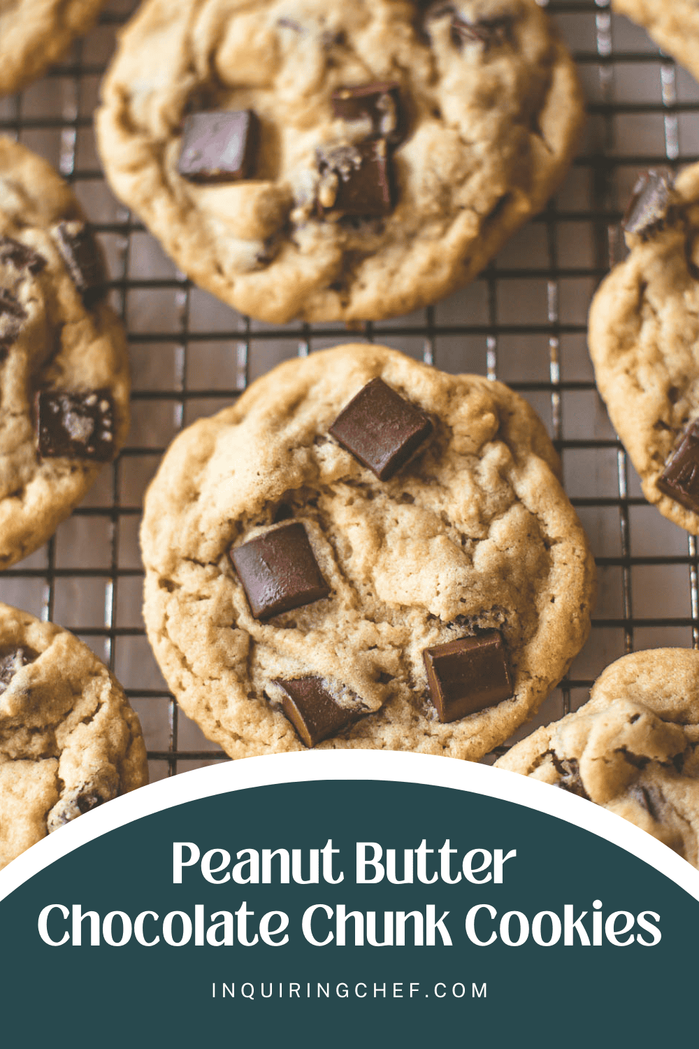 peanut butter chocolate chunk cookies