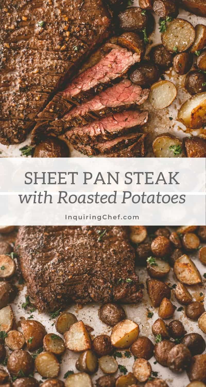 sheet pan steak and potatoes