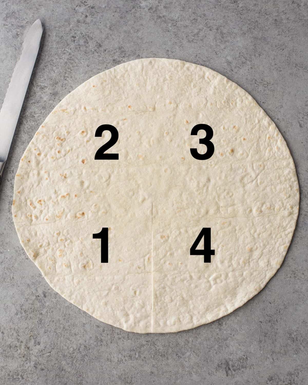 four quarters for a tortilla trend tortilla