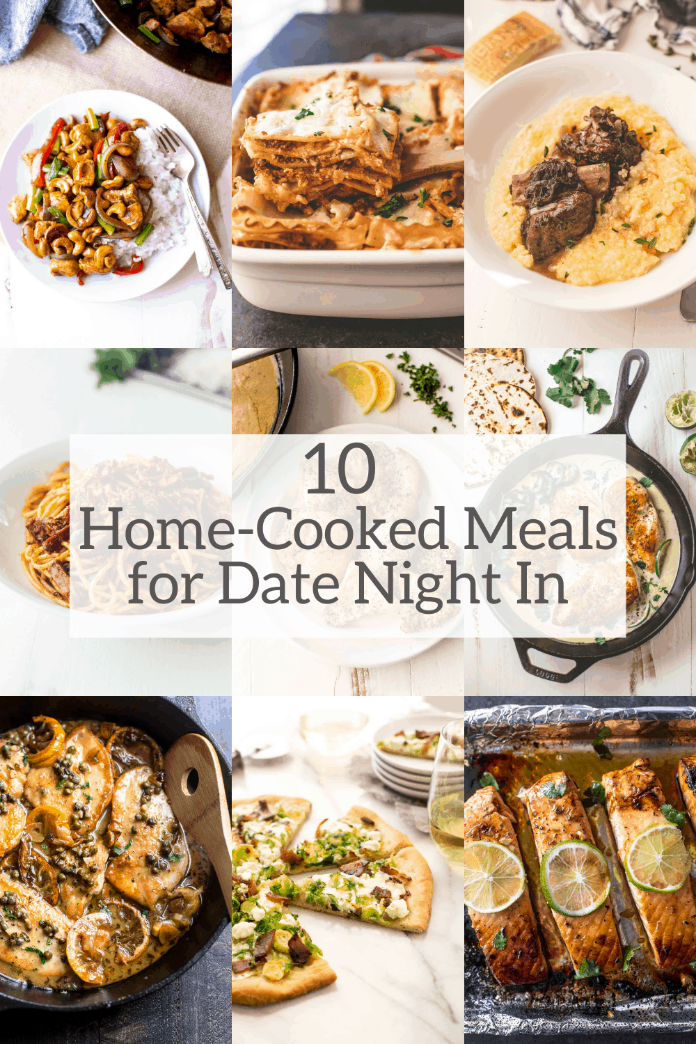 10 Home-Cooked Meals for Date Night In