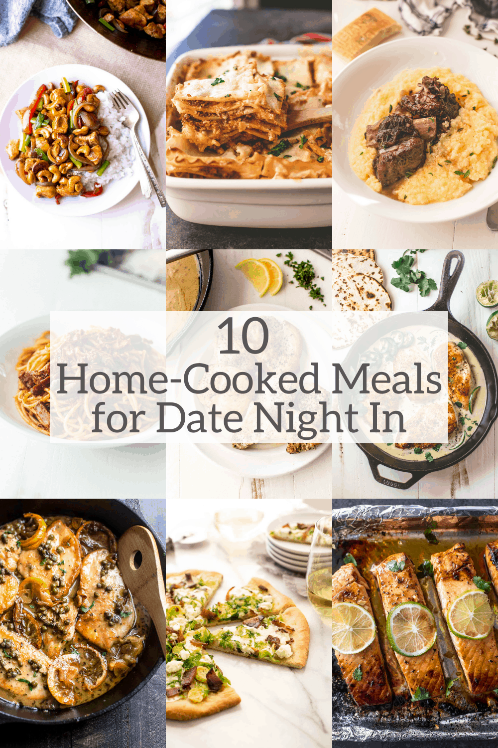 10 Home-Cooked Meals for Date Night In