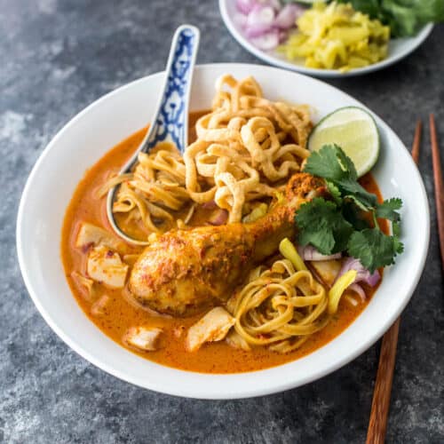 Khao Soi (Chiang Mai) Noodles Recipe