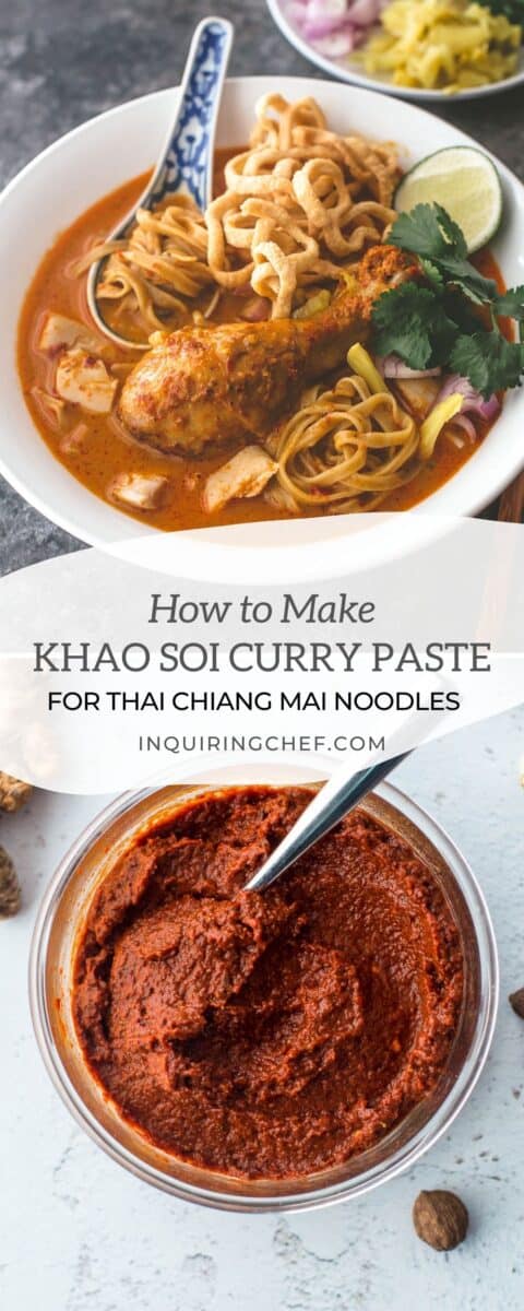 how to make khao soi paste