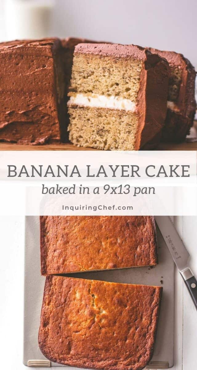 banana layer cake