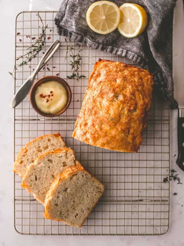 Easy Homemade Cheddar Beer Bread Inquiring Chef