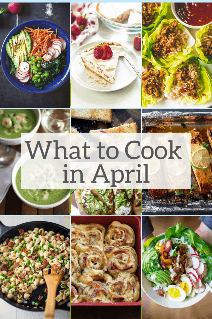 what to cook in April