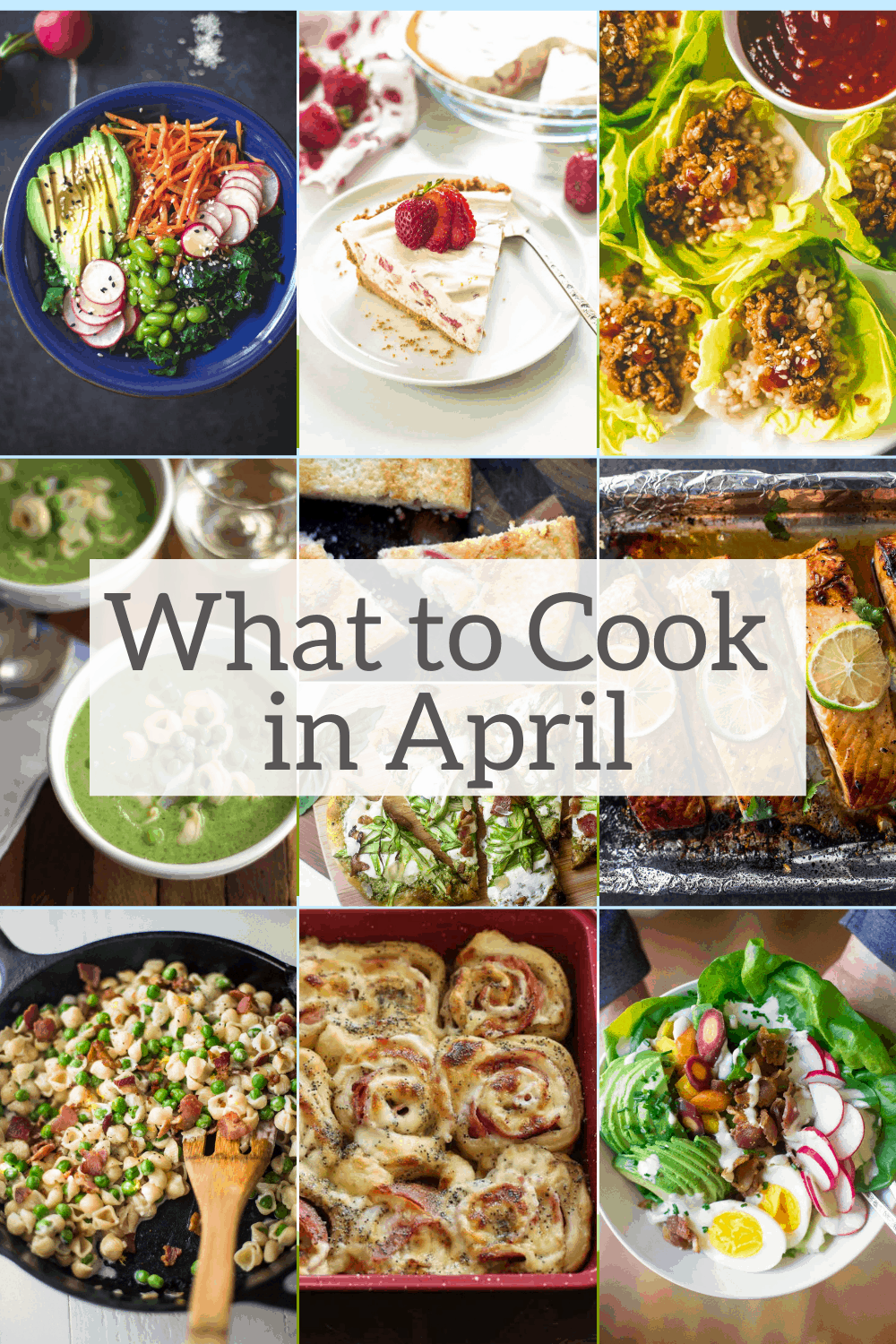 what to cook in April