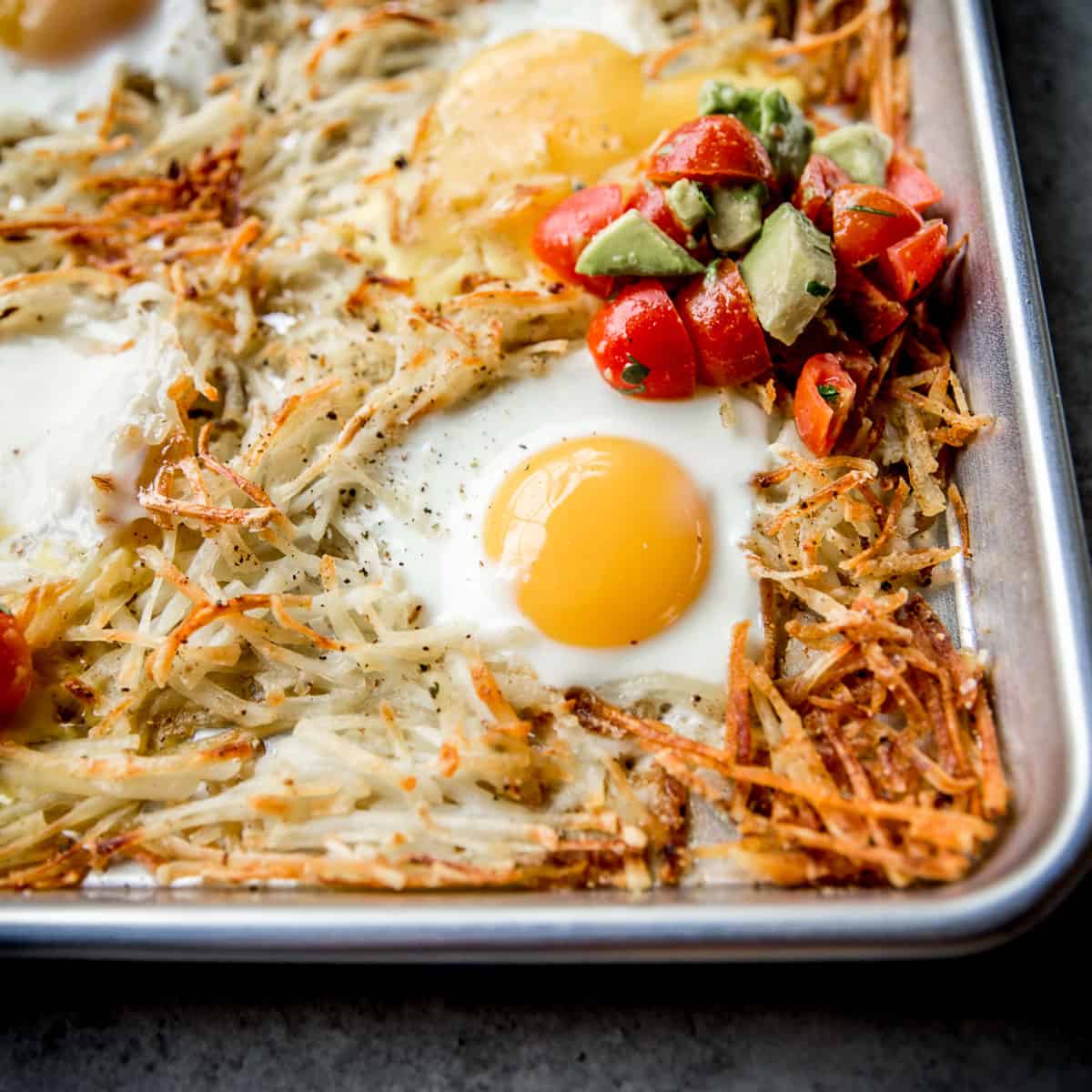 Frozen Hashbrowns in Oven - Oven Hash Browns on Sheet Pan