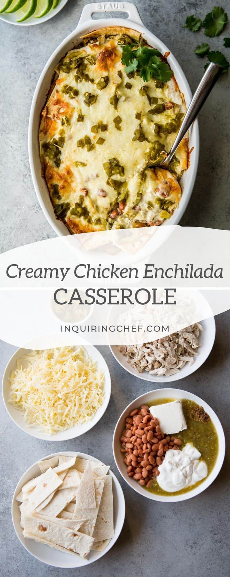 chicken enchilada casserole