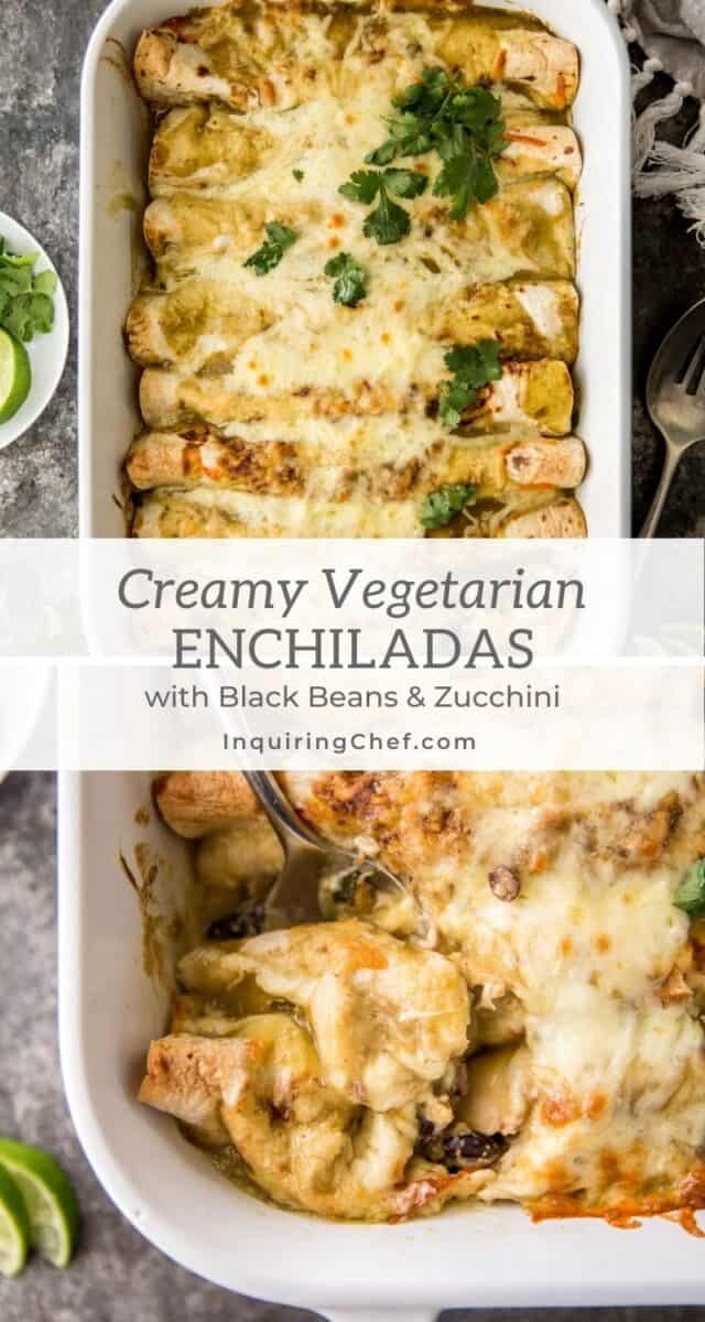 vegetarian enchiladas