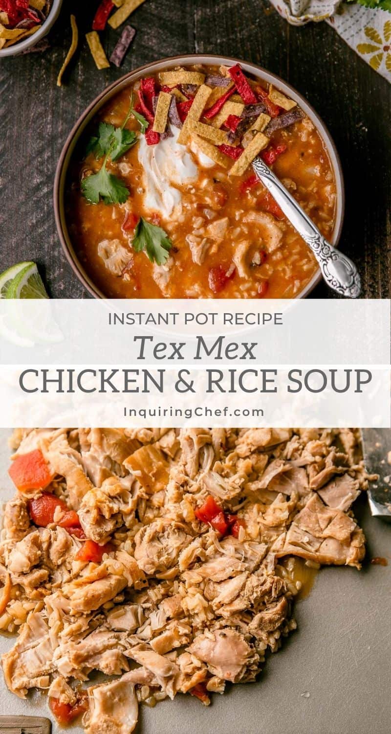 tex mex chicken and rice soup