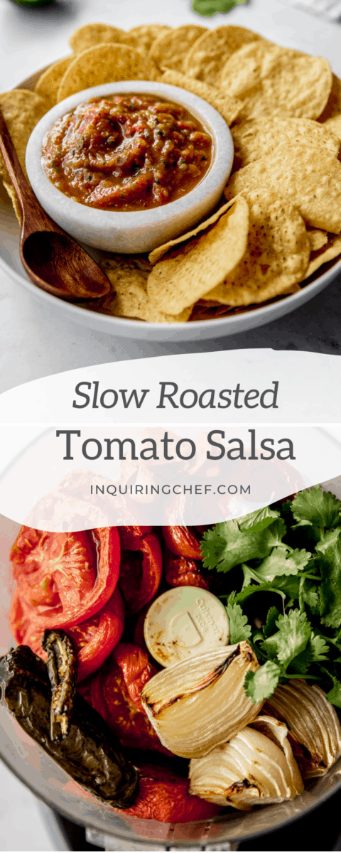slow roasted tomato salsa