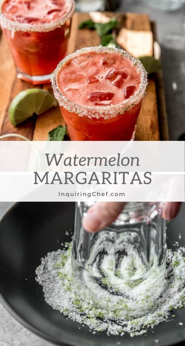 watermelon margaritas
