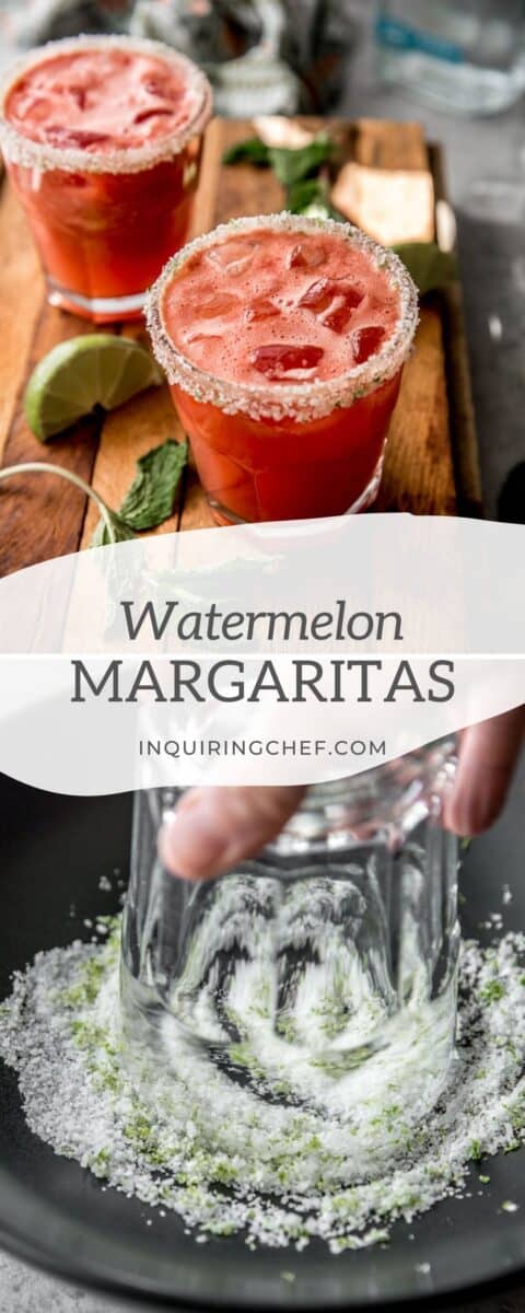 watermelon margaritas