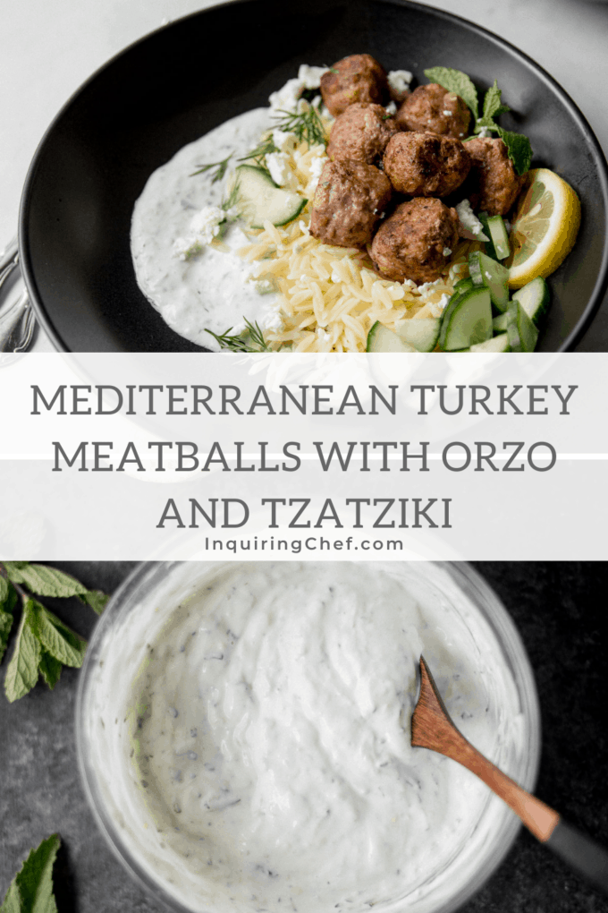 mediterranean turkey meatballs