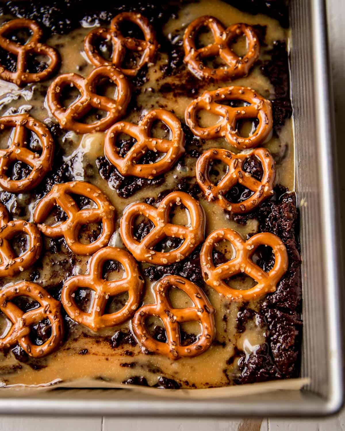 brownies just out of the oven