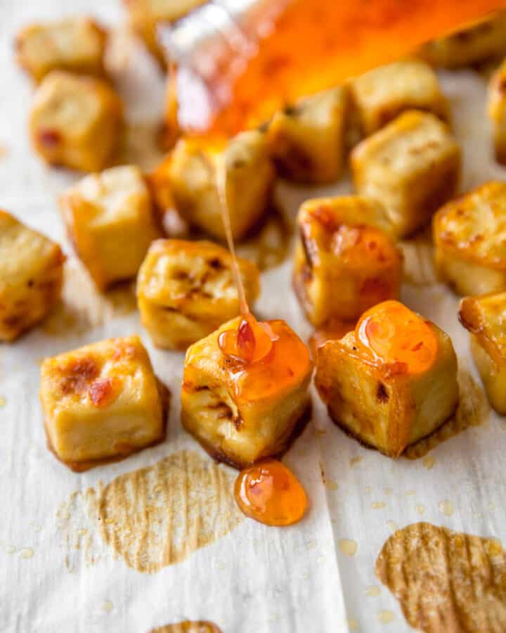 Sweet Thai Chili Baked Tofu