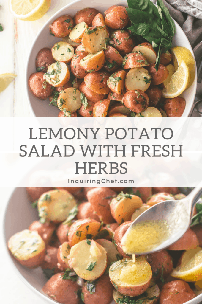 lemony potato salad